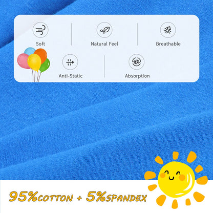 Boys Boxer Briefs,Cotton Toddler Underwear Breathable Mesh Performance Sport Big Boy Boxer Briefs with Fly 5 Pack