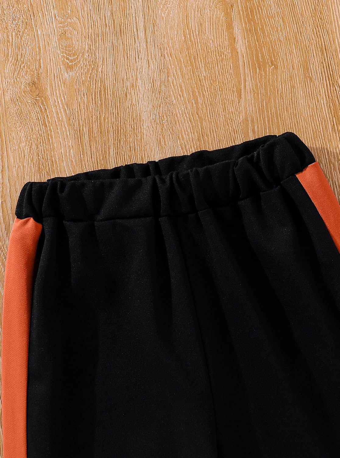 Hilinker Girls Graphic 3 Piece Outfits Workout Crop Hoodie Ribbed Tank and Sweatpants Set