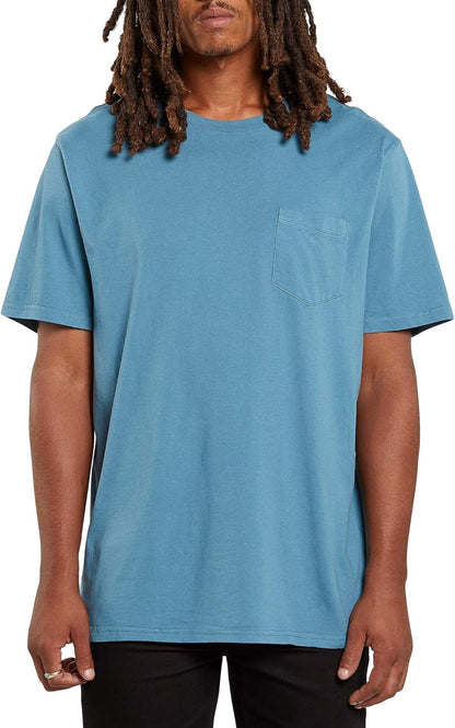 Volcom Men's Solid Stone Modern Fit Short Sleeve Tee