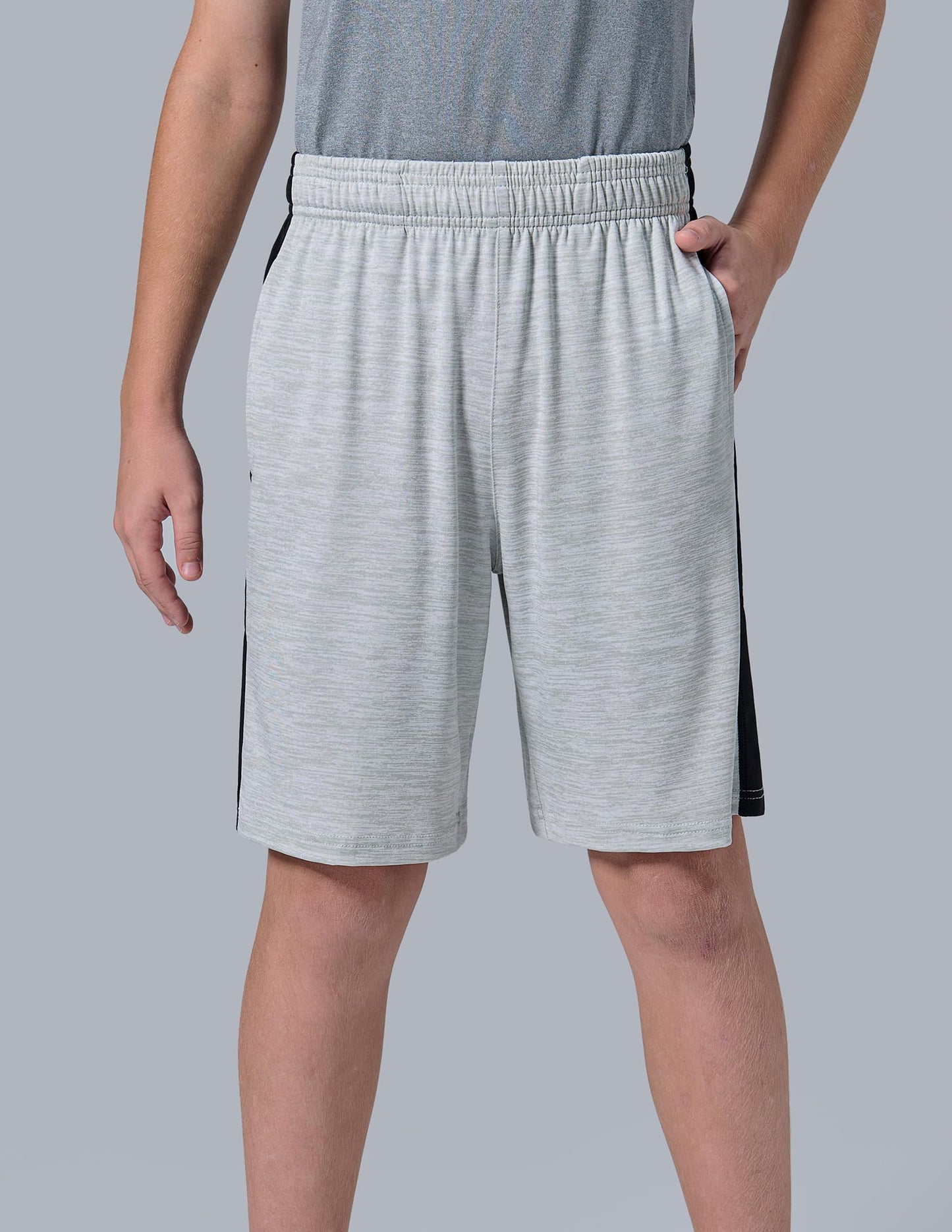 Liberty Imports 5 Pack Big Boys Youth Athletic Mesh Basketball Shorts with Pockets Quick Dry Activewear