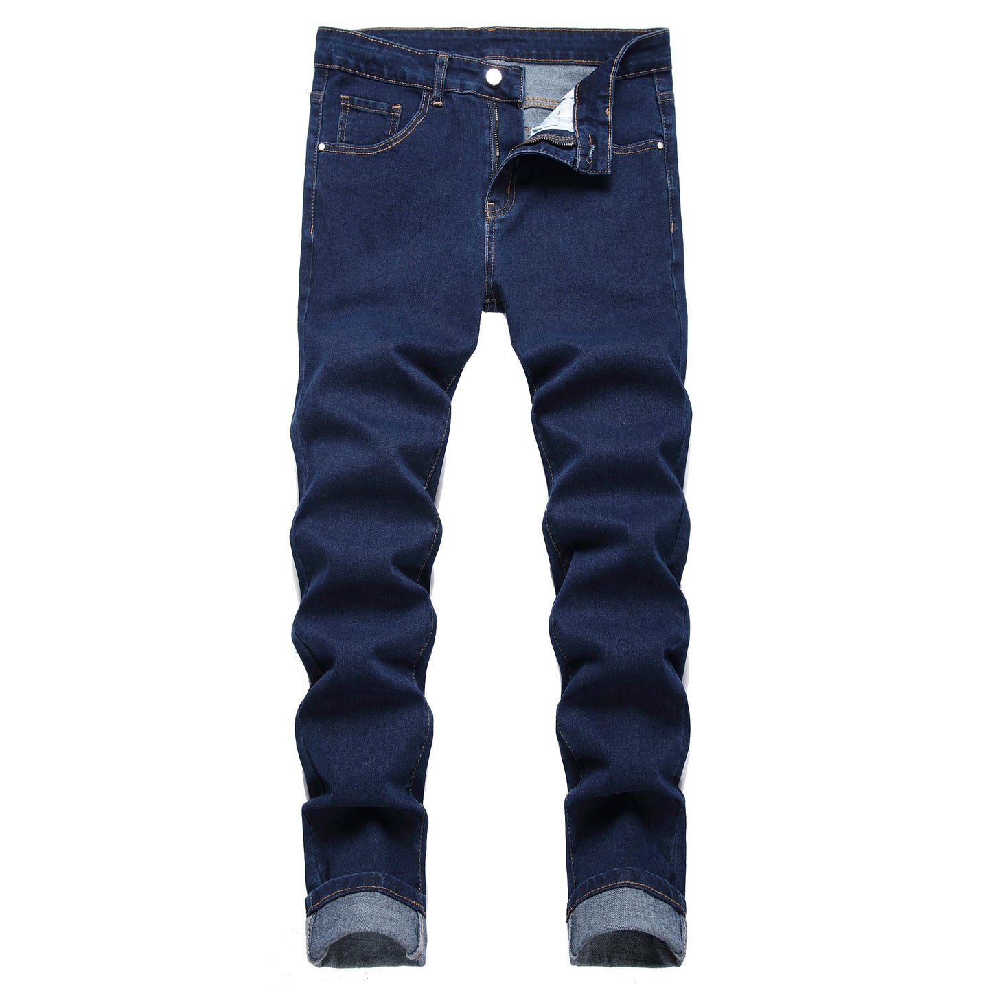 JUNBAOSS Men's Slim Fit Stretch Jeans Ripped Skinny Jeans for Men, Fashion Distressed Straight Comfort Flex Waist Pants