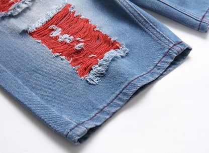 Boy's Jean Shorts Slim fit Fashion Denim Shorts