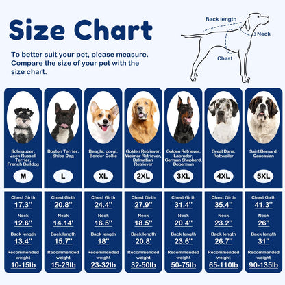 Large Dog Sweater - Turtleneck Thick Warm Doggie Christmas Sweater for Girl Boy Dogs (Red L)