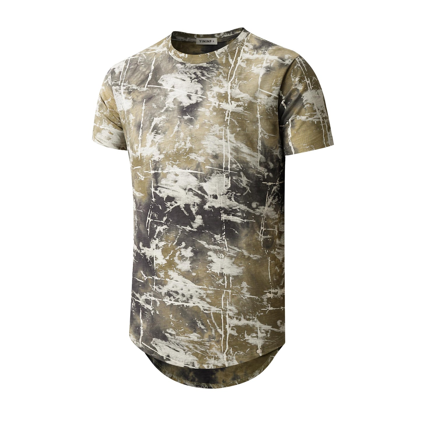 YININF Mens Hipster Hip Hop Short Sleeve Print T-Shirt Shirts Men