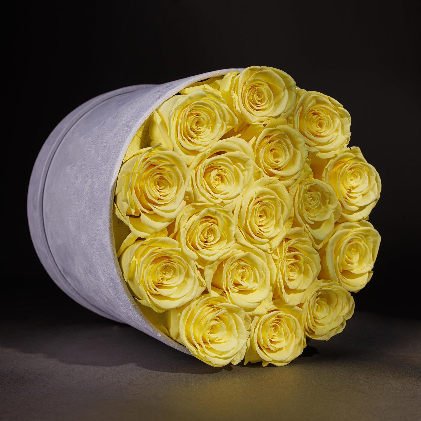 47 Flowers in a Luxury Suede Box, Birthday Gifts for Women, Preserved Flowers, Mothers Day Roses Gift for Mom, Red