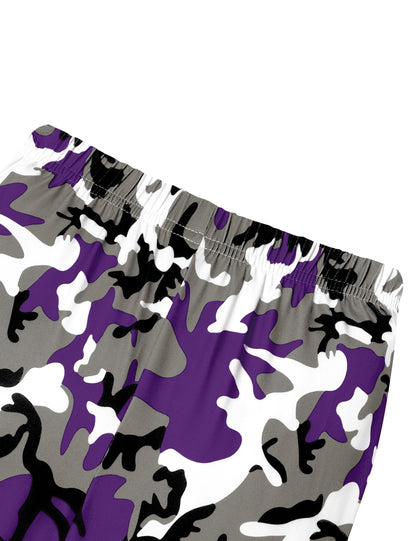 Toddler Girl Clothes Camo Girls Outfits Ruffle Sleeve Tops + Bell Bottom Flared Pants 2 Piece Winter Sweatsuit 2-10T