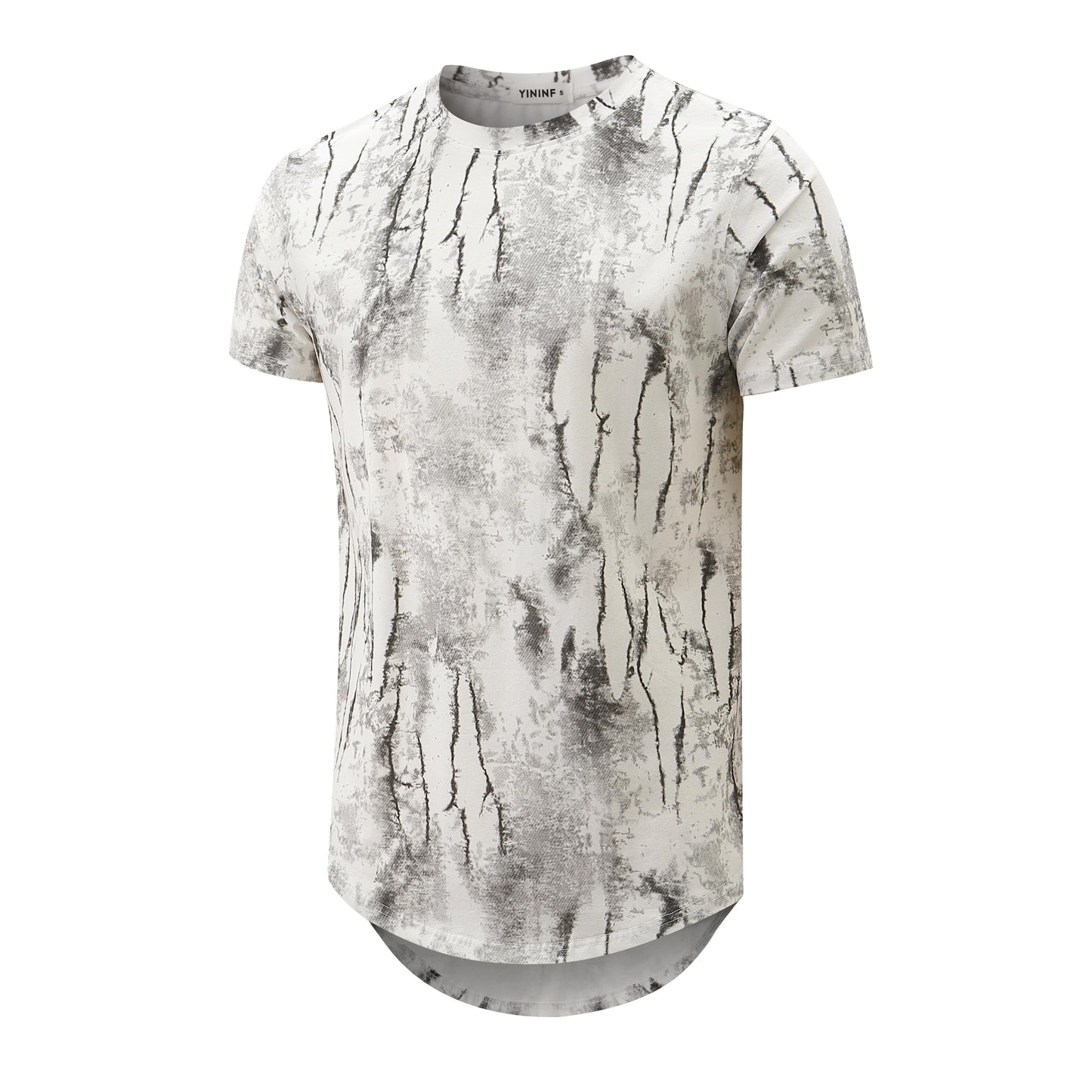 YININF Mens Hipster Hip Hop Short Sleeve Print T-Shirt Shirts Men