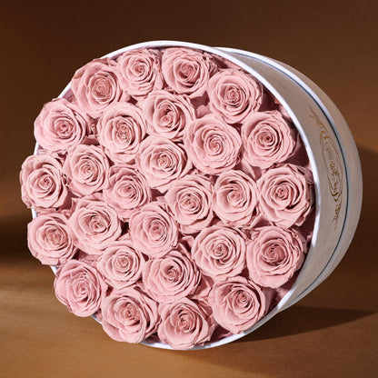 47 Flowers in a Luxury Suede Box, Birthday Gifts for Women, Preserved Flowers, Mothers Day Roses Gift for Mom, Red