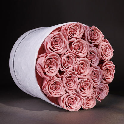 47 Flowers in a Luxury Suede Box, Birthday Gifts for Women, Preserved Flowers, Mothers Day Roses Gift for Mom, Red