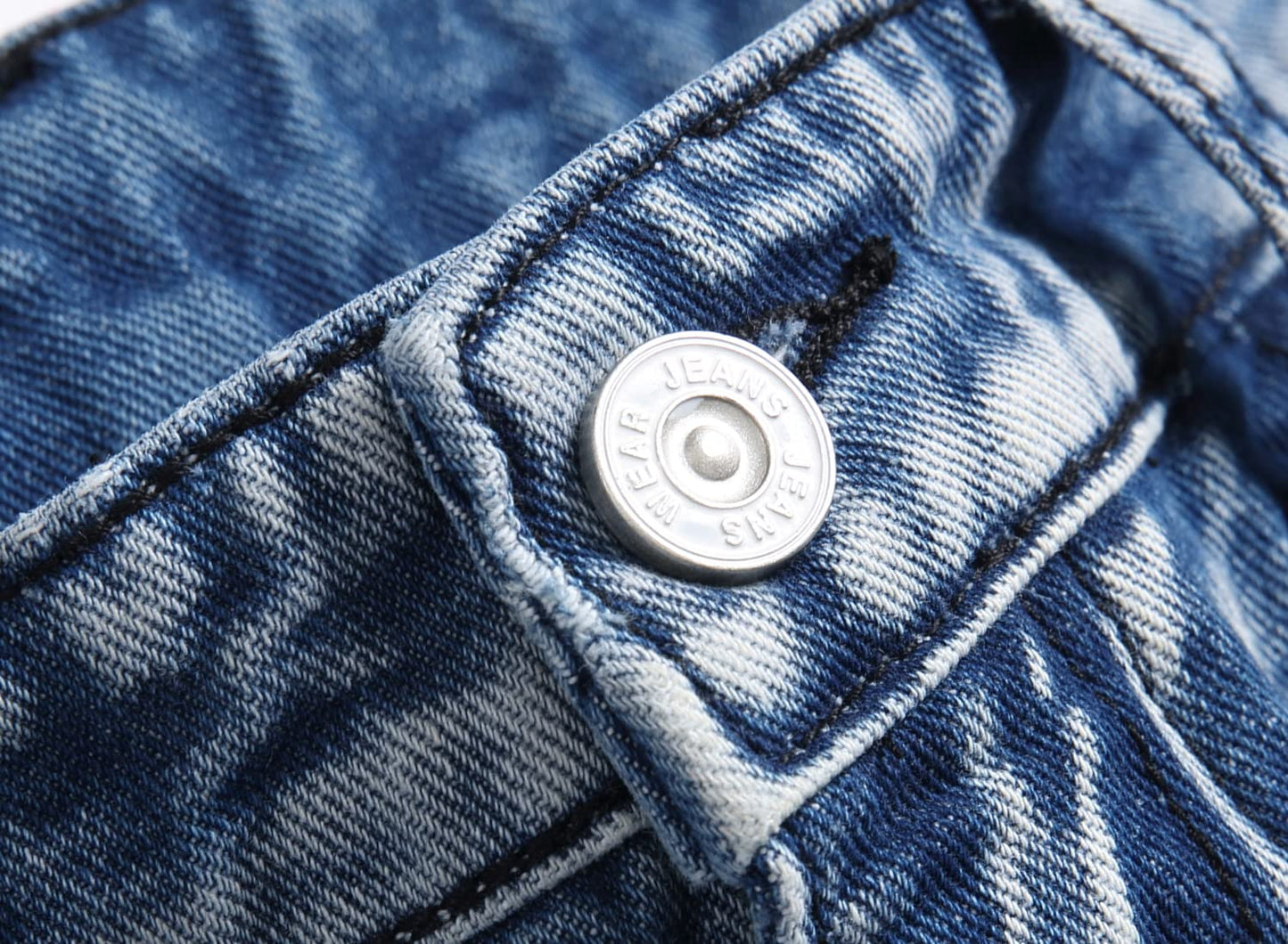 Boy's Skinny Fit Comfy Jeans Ripped Destroyed Distressed Stylish Slim Washed Denim Jeans Pants