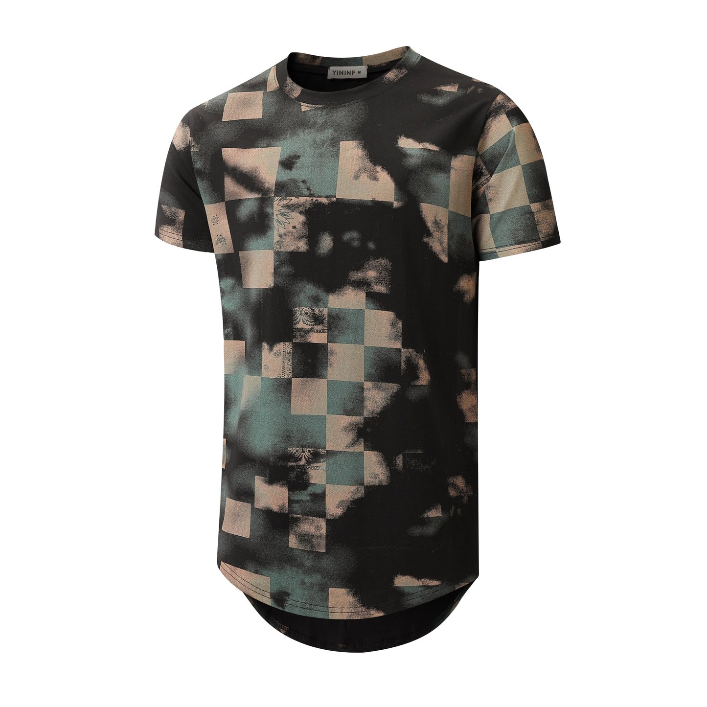 YININF Mens Hipster Hip Hop Short Sleeve Print T-Shirt Shirts Men