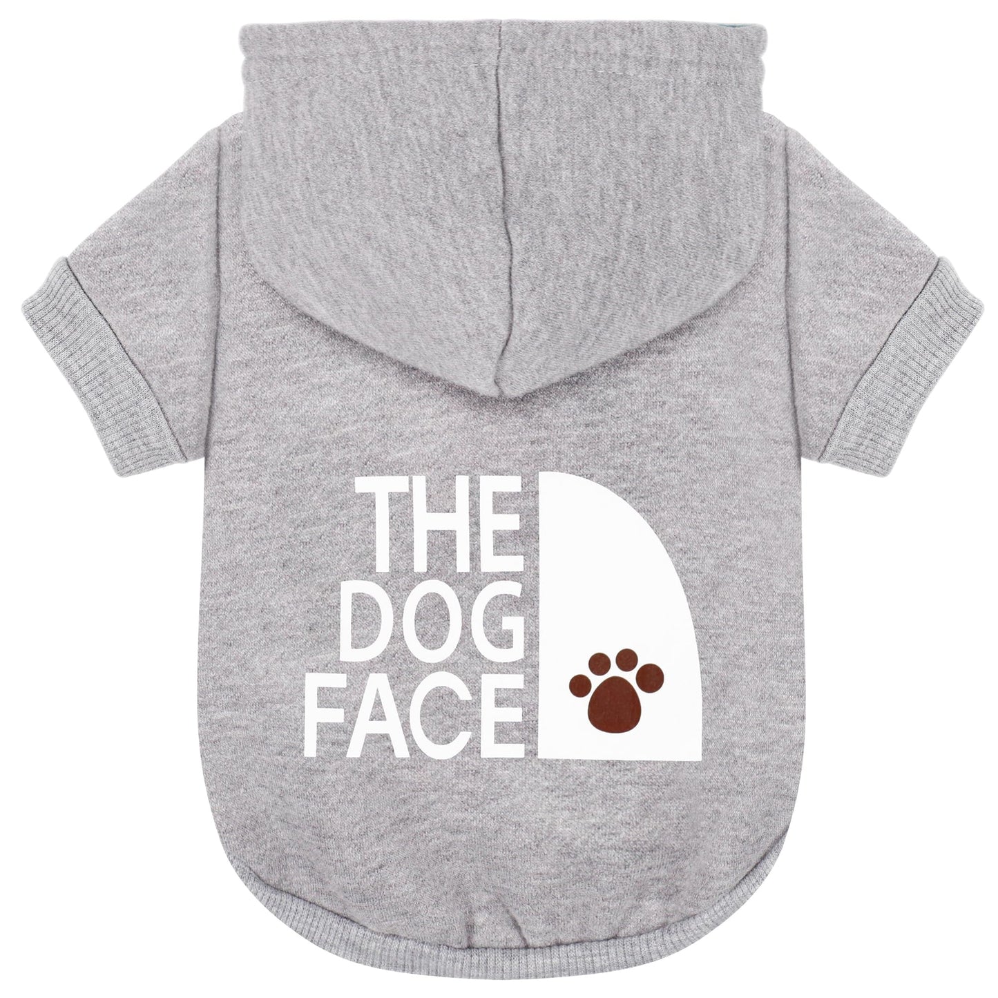 Paiaite Black Chihuahua Dog Hoodie: Keep Your Pup Warm and Stylish with a 'The Dog Face' Printed Sweatshirt Pet Clothes and Sweater Coat All in One Perfect for Winter and Cool Summer Nights! Black XS