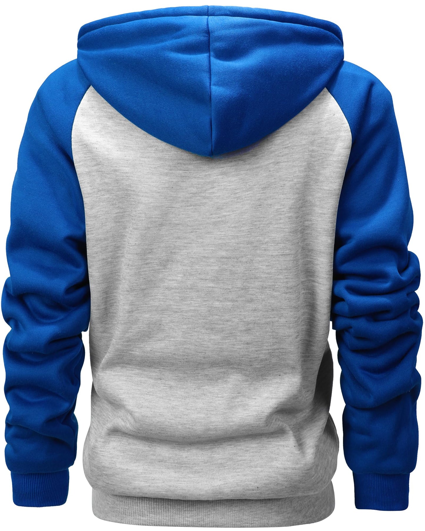 GXAMOY Men's Winter Fleece Hoodies for Men Heavyweight Warm Thick Full Zip Up Sweatshirt Outerwear