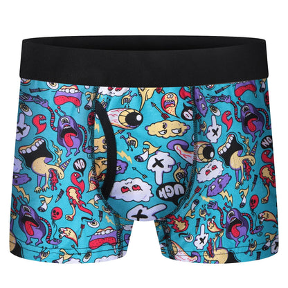 Boys Boxer Briefs,Cotton Toddler Underwear Breathable Mesh Performance Sport Big Boy Boxer Briefs with Fly 5 Pack