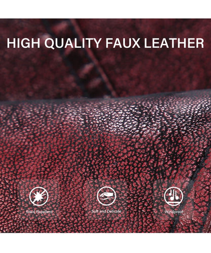 Bellivera Women's Faux Leather Casual Jacket 2025 Spring Trendy Motorcycle Outfits Lightweight Classic Coat