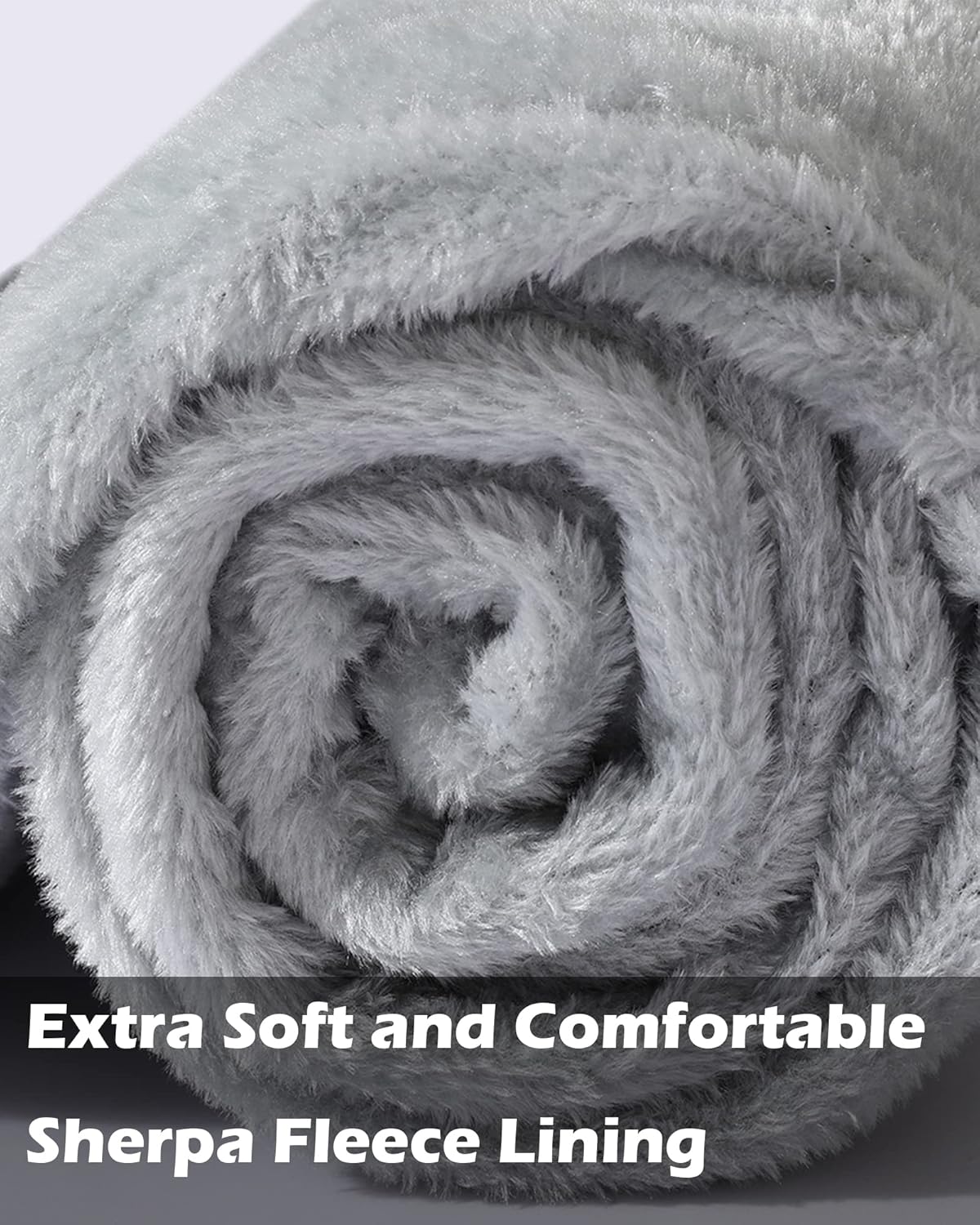 GXAMOY Men's Winter Fleece Hoodies for Men Heavyweight Warm Thick Full Zip Up Sweatshirt Outerwear