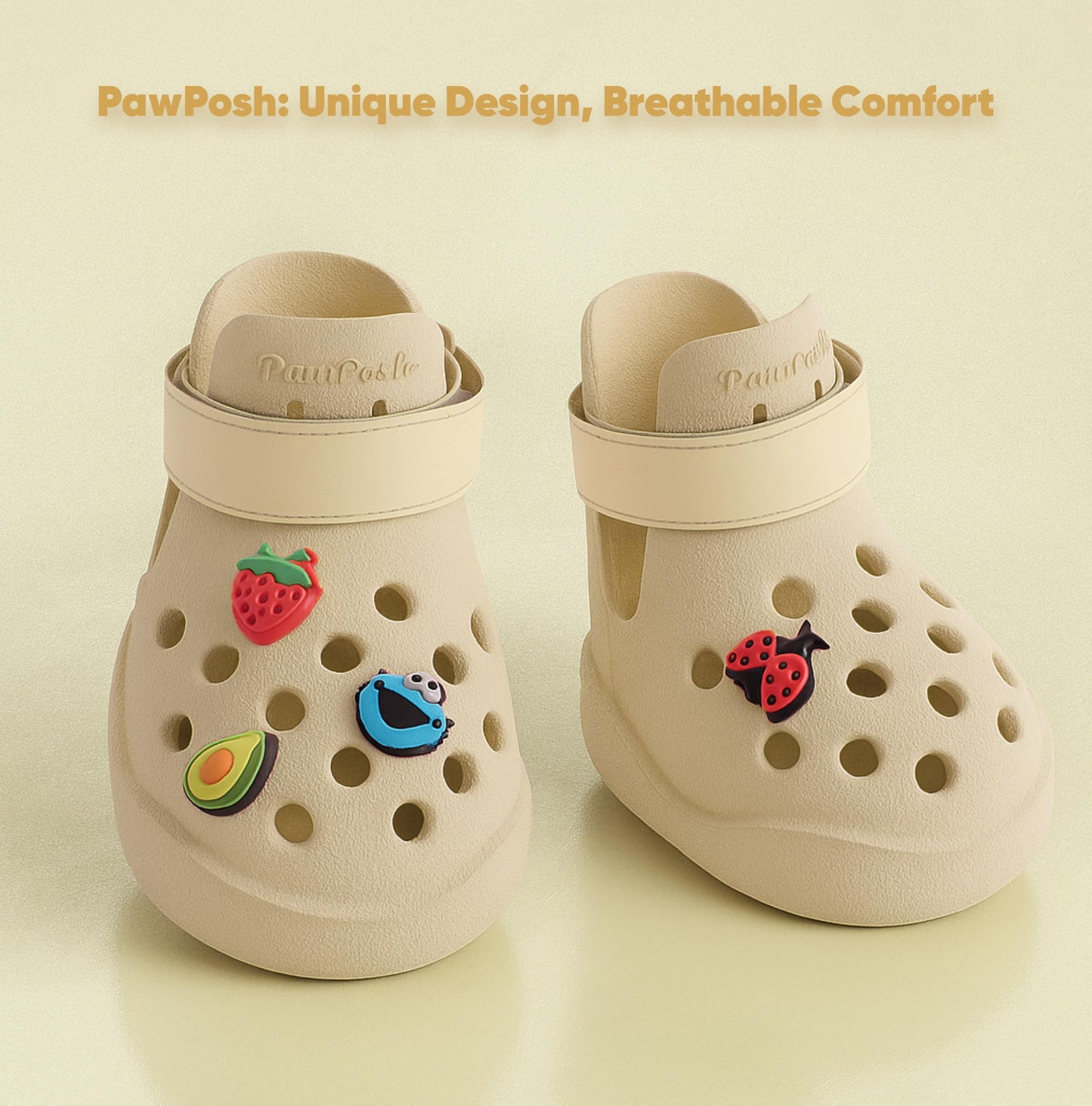 Dog Shoes: Non-Slip Waterproof Sandals for Hot Pavement, Breathable Perforated Boots, Large/Medium/Small Sizes, Ideal Paw Protector, Outdoor Clog Booties (Green Marble, Size 1)