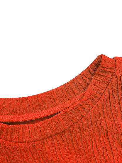 Womens Trendy Ribbed Knit 2 Piece Outfit Sleeveless Crop Top and High Waist Wide Leg Pants Matching Lounge Set