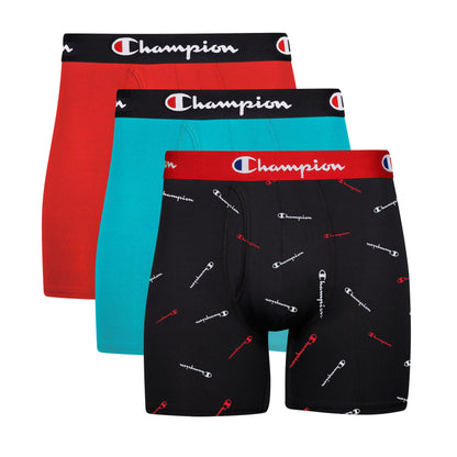 Underwear Boxer Briefs, Everyday Active, Lightweight Stretch, 3-pack