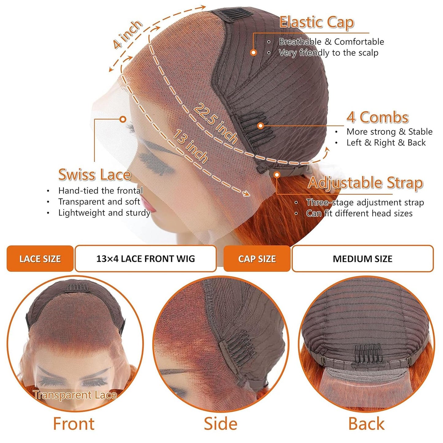 Burgundy Wig Human Hair 28inch 13x6 HD Transparent Lace Straight 99J Red Human Hair Wig Colored Reddish Brown Lace Frontal Wigs 180% Density Pre Plucked