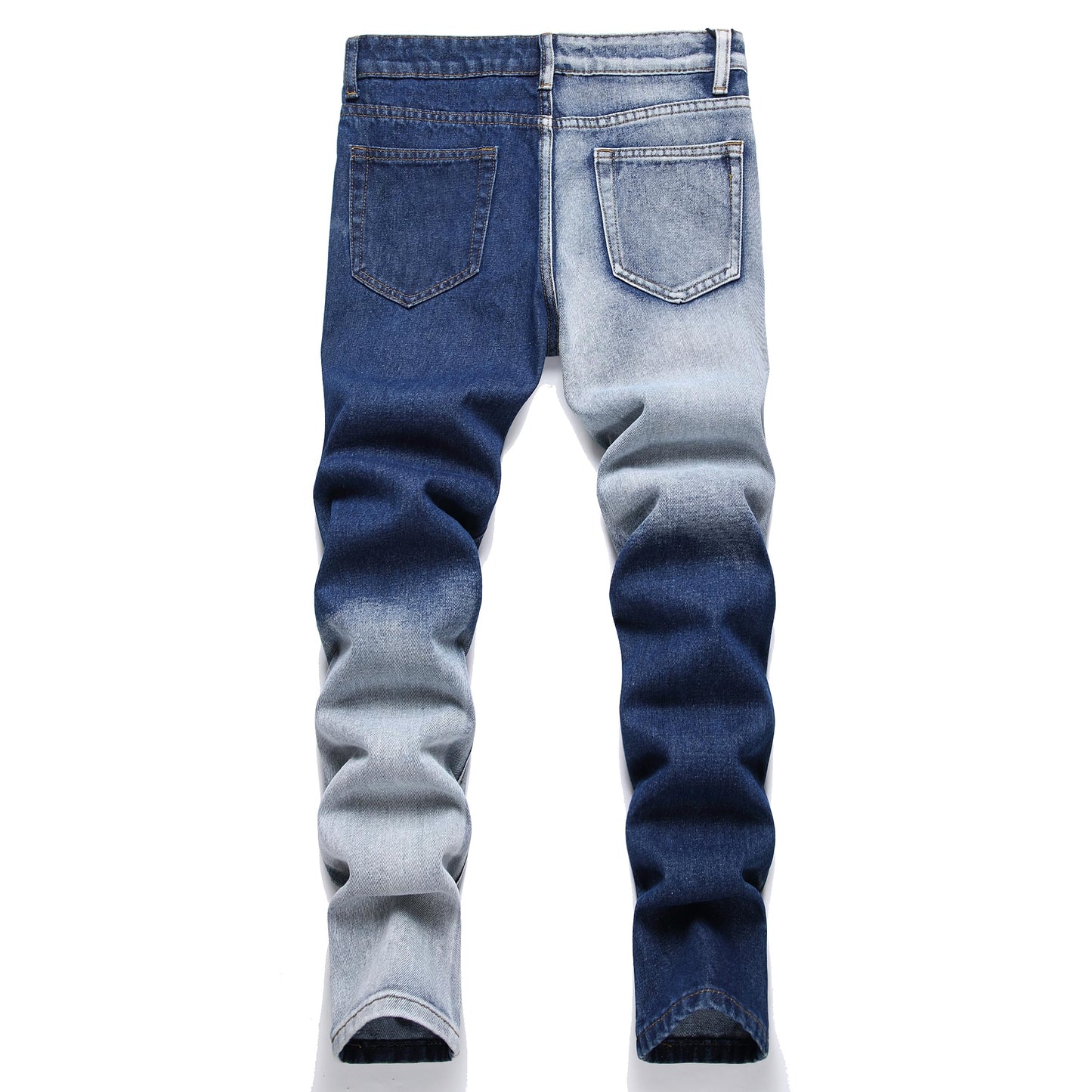 Boy's Skinny Fit Comfy Jeans Ripped Destroyed Distressed Stylish Slim Washed Denim Jeans Pants