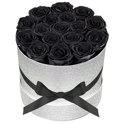 47 Flowers in a Luxury Suede Box, Birthday Gifts for Women, Preserved Flowers, Mothers Day Roses Gift for Mom, Red