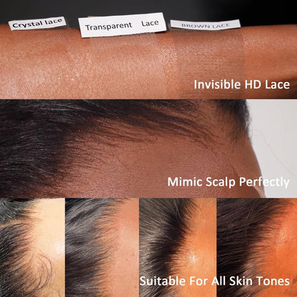 13x6 Straight Lace Front Wigs Human Hair 200 Density HD Transparent Lace Frontal Human Hair Wigs for Women Glueless Wigs Human Hair Pre Plucked 28 Inch