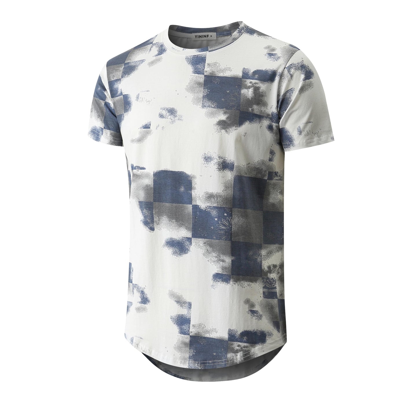 YININF Mens Hipster Hip Hop Short Sleeve Print T-Shirt Shirts Men