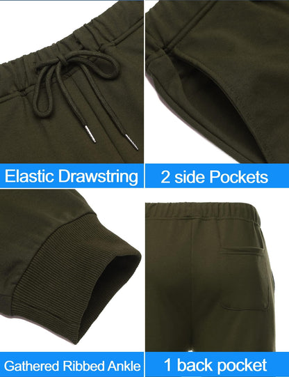 COOFANDY Men's Tracksuit 2 Piece Hoodie Sweatsuit Sets Casual Jogging Athletic Suits