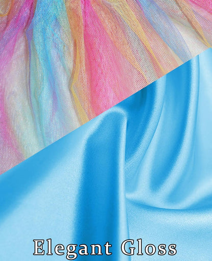 Dog Dresses, Puppy Soft Skirt, Summer Pet Clothes, Girl Dogs Wedding Outfit, Puppy Slik Outfit with Bow Tie, Dog Princess Clothes for Small Medium Breeds, White L