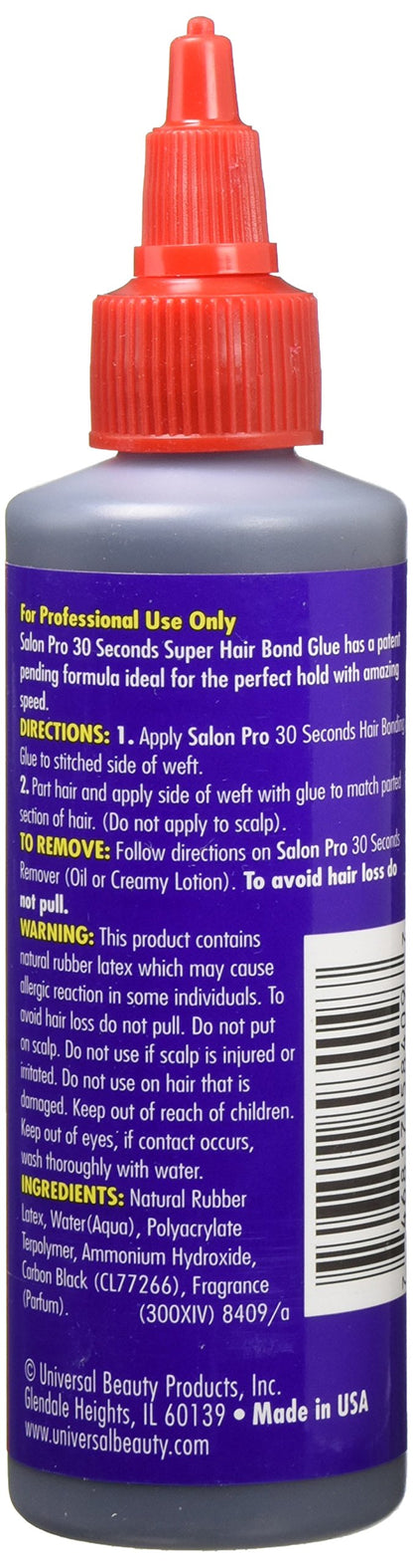 Salon Pro 30 Second Bonding Glue, 4 Ounce