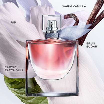 Lancôme La Vie Est Belle Eau de Parfum - Long Lasting Fragrance with Notes of Iris, Earthy Patchouli, Warm Vanilla & Spun Sugar - Floral & Sweet Women's Perfume