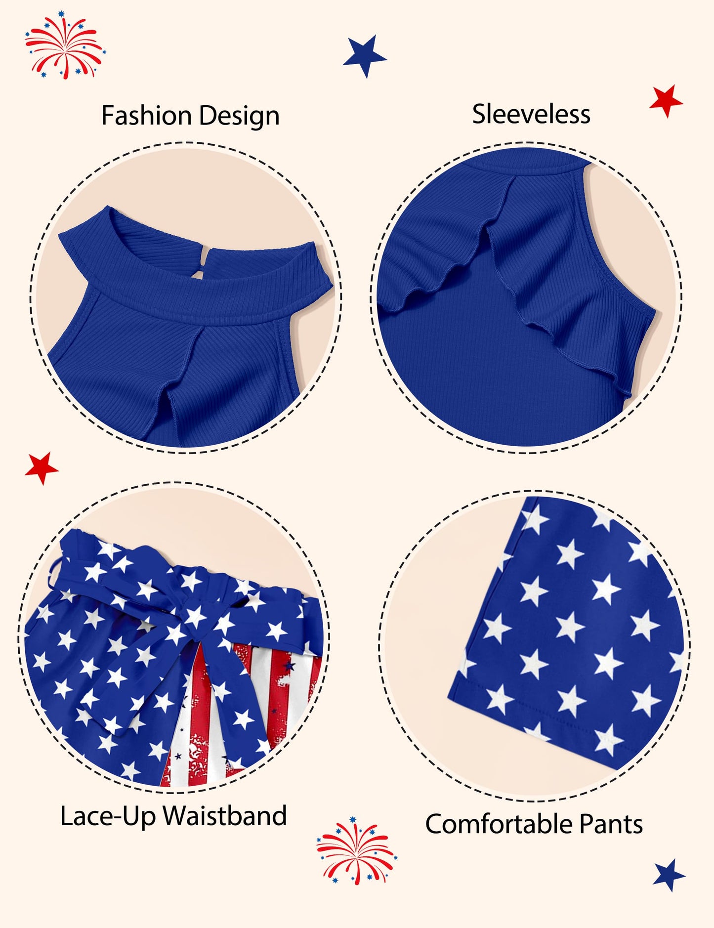 MIGU Girls Clothes Summer Halter Neck Ruffle Sleeveless Top Fashion Cute Floral Belt Shorts Two Piece Outfit Set Size 6-12