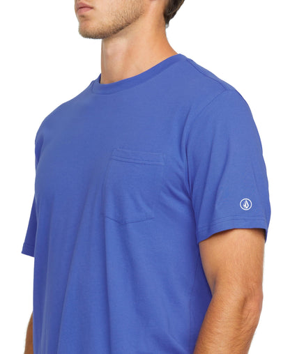 Volcom Men's Solid Stone Modern Fit Short Sleeve Tee