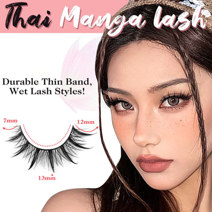 Mink Lashes Fluff False Eyelashes 20-22mm Dramatic Full Wispy Eye Lashes 8D Volume Curly Fake Eyelashes 7 Pairs Faux Mink Lashes Multipack by TOOCHUNAG