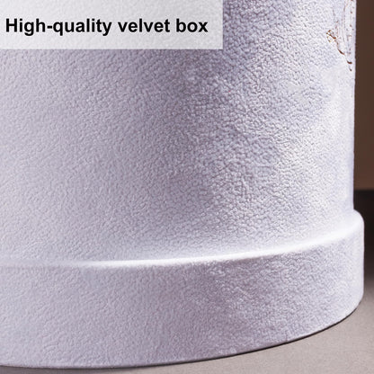 47 Flowers in a Luxury Suede Box, Birthday Gifts for Women, Preserved Flowers, Mothers Day Roses Gift for Mom, Red