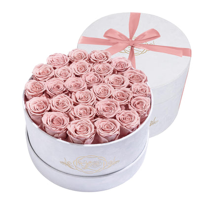 47 Flowers in a Luxury Suede Box, Birthday Gifts for Women, Preserved Flowers, Mothers Day Roses Gift for Mom, Red