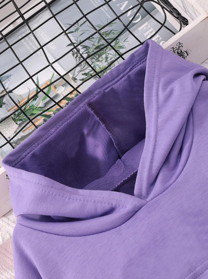 Hilinker Girls Graphic 3 Piece Outfits Workout Crop Hoodie Ribbed Tank and Sweatpants Set