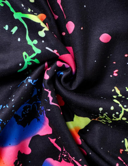 Girls' Clothing Sets Ribbed Knit Crewneck T-Shirt & Camo Print Elastic Waist Pants Girls Clothes Size 6-16Y