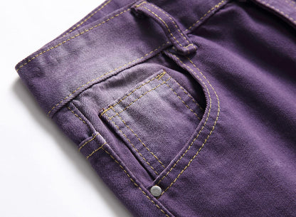 Boy's Skinny Fit Comfy Jeans Ripped Destroyed Distressed Stylish Slim Washed Denim Jeans Pants