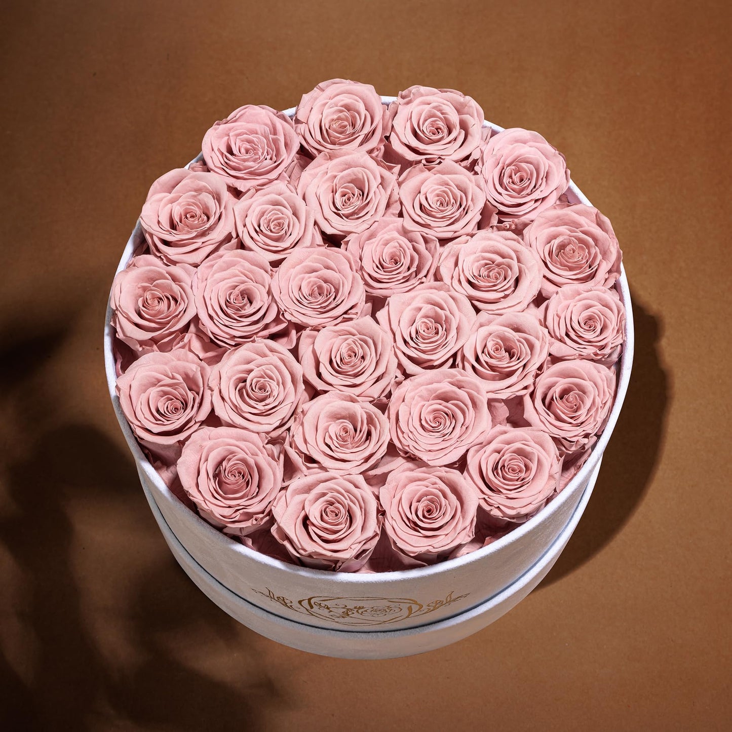 47 Flowers in a Luxury Suede Box, Birthday Gifts for Women, Preserved Flowers, Mothers Day Roses Gift for Mom, Red