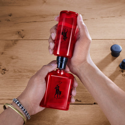 RALPH LAUREN FRAGRANCES - Polo Red - Eau de Toilette - Men's Cologne - Woody & Spicy - With Grapefruit, Saffron, and Redwood - Medium Intensity