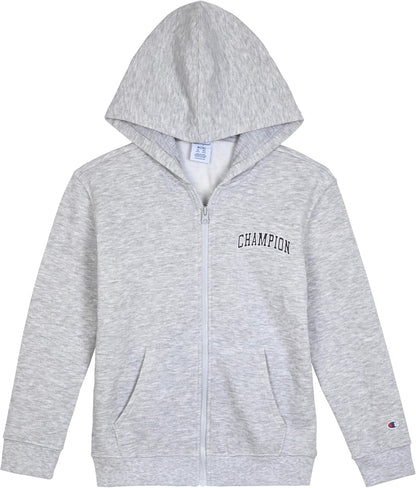 Champion Boys Sweatsuit Set for Kids 3 Piece Boys Hoodie Jogger and Tee Shirt Tracksuit Outfit