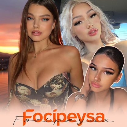 Mink Lashes Full Volume False Eyelashes 18mm Dramatic Faux Mink Eyelashes Natural Look Cat Eye Volume Eye Lashes Multipack by Focipeysa