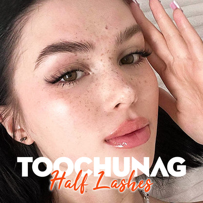 Mink Lashes Fluff False Eyelashes 20-22mm Dramatic Full Wispy Eye Lashes 8D Volume Curly Fake Eyelashes 7 Pairs Faux Mink Lashes Multipack by TOOCHUNAG