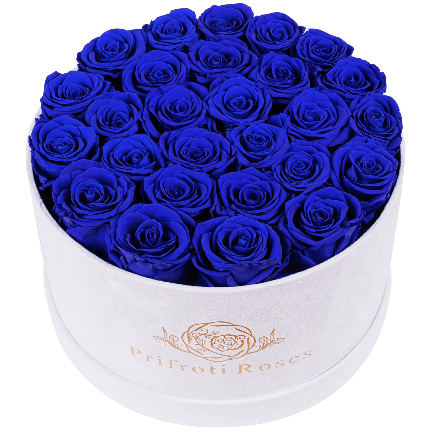47 Flowers in a Luxury Suede Box, Birthday Gifts for Women, Preserved Flowers, Mothers Day Roses Gift for Mom, Red