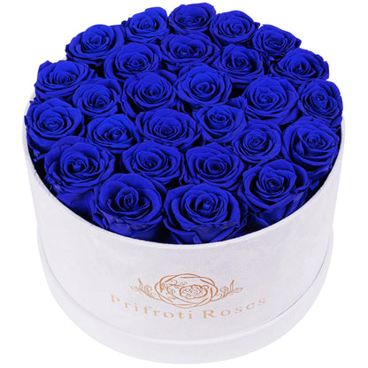 47 Flowers in a Luxury Suede Box, Birthday Gifts for Women, Preserved Flowers, Mothers Day Roses Gift for Mom, Red