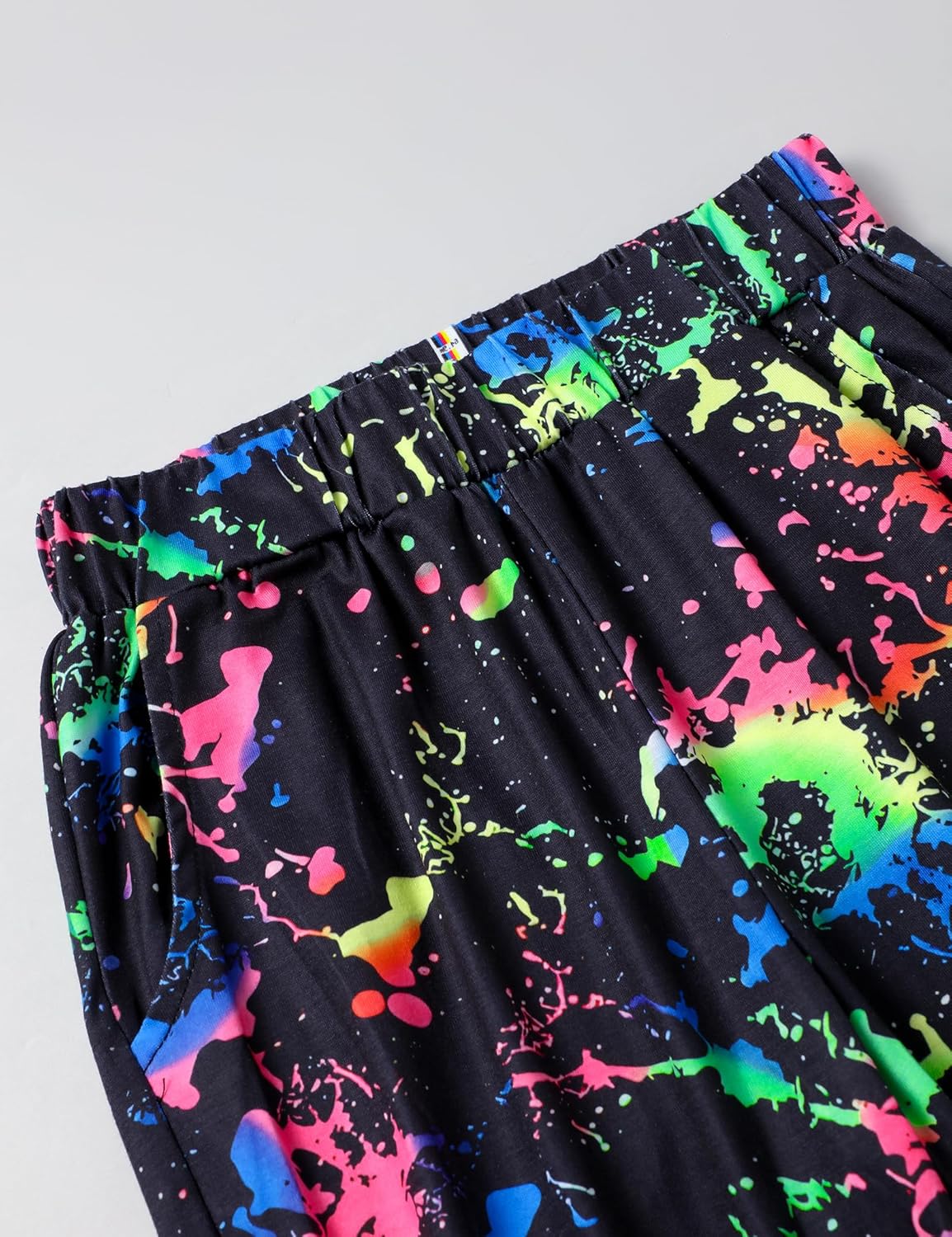 Girls' Clothing Sets Ribbed Knit Crewneck T-Shirt & Camo Print Elastic Waist Pants Girls Clothes Size 6-16Y