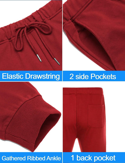 COOFANDY Men's Tracksuit 2 Piece Hoodie Sweatsuit Sets Casual Jogging Athletic Suits