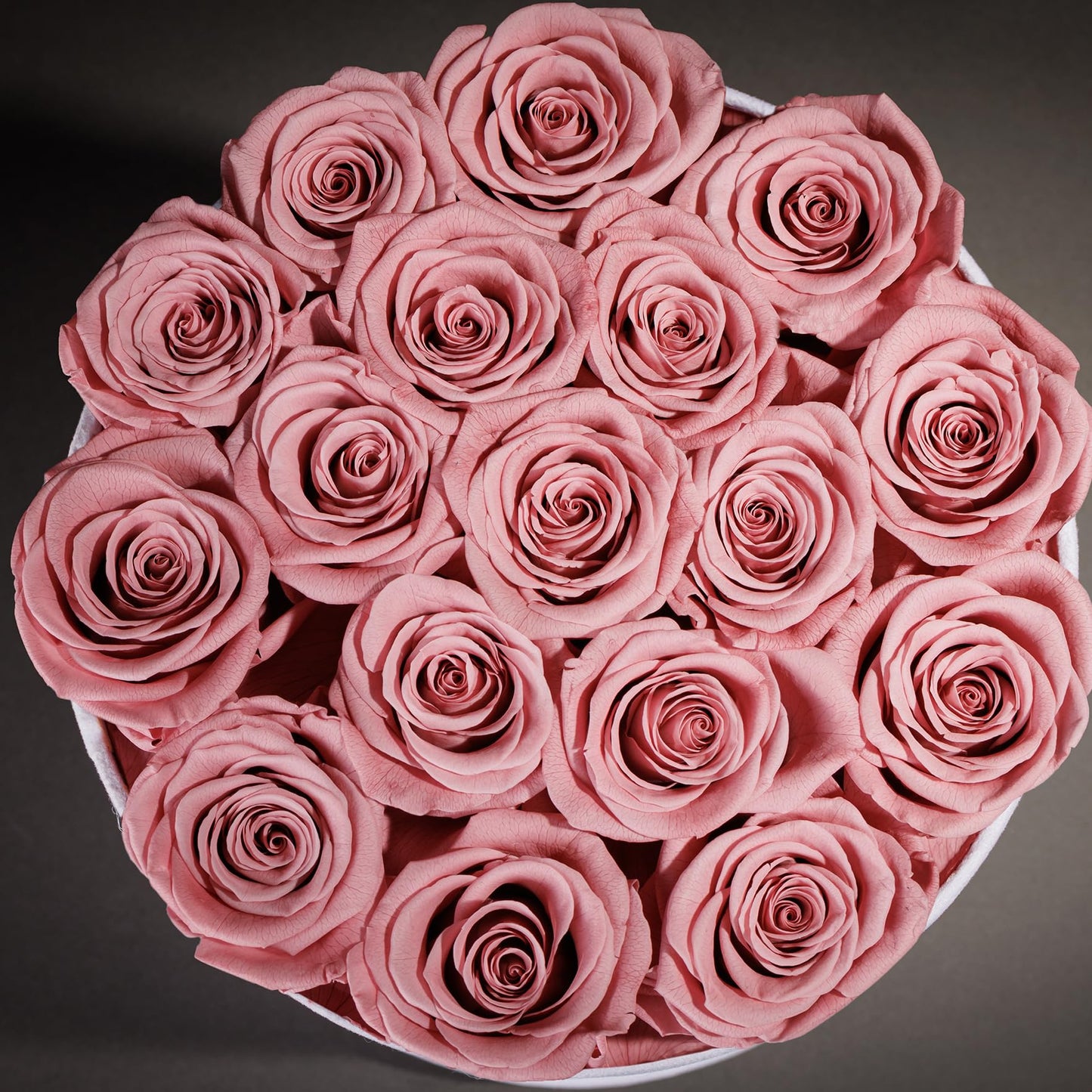 47 Flowers in a Luxury Suede Box, Birthday Gifts for Women, Preserved Flowers, Mothers Day Roses Gift for Mom, Red